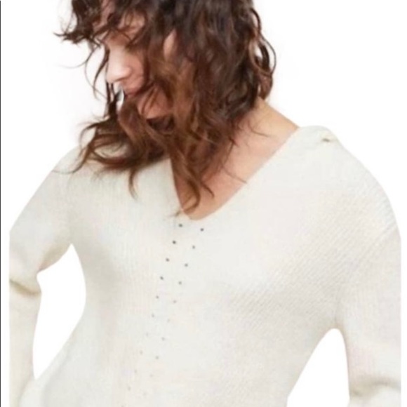 Anthropologie Knit Hooded Sweater - Picture 2 of 7
